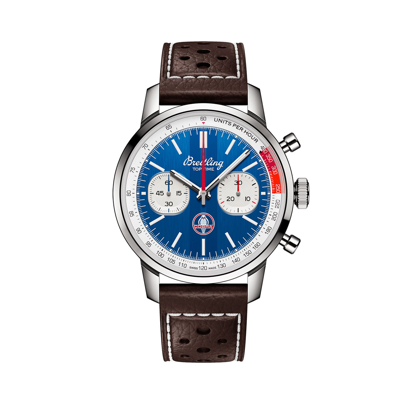 Breitling Top Time B01 Shelby Cobra Ref# AB01763A1C1X1, box and papers