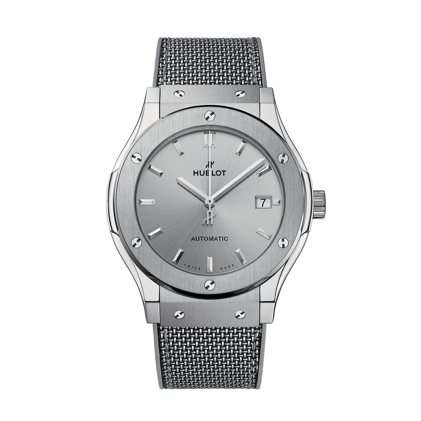 Unworn Hublot Classic Fusion Essential Grey 45, 511.NX.5610.NR.HEC24, box and papers