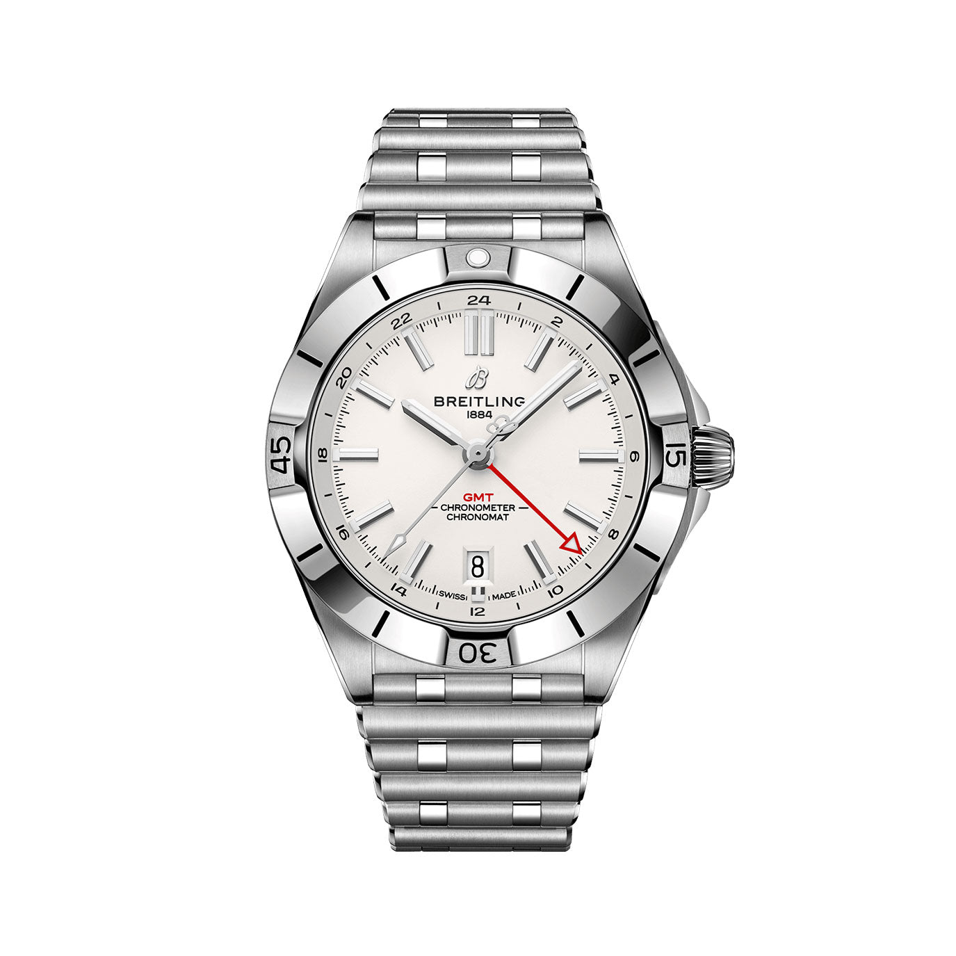 Unworn Breitling Chronomat Automatic GMT Ref# A32398101A1A1, box and papers