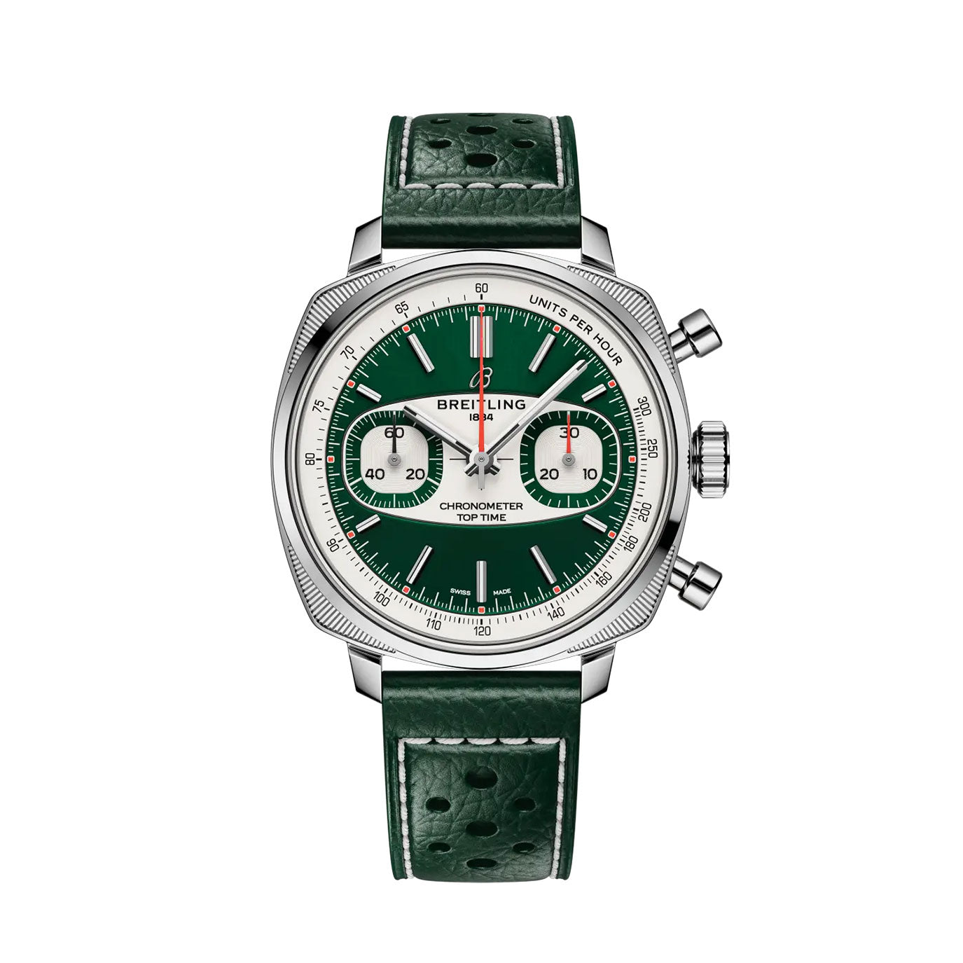 Unworn Breitling Top Time B01 Racing, AB01771A1L1X1, box and papers