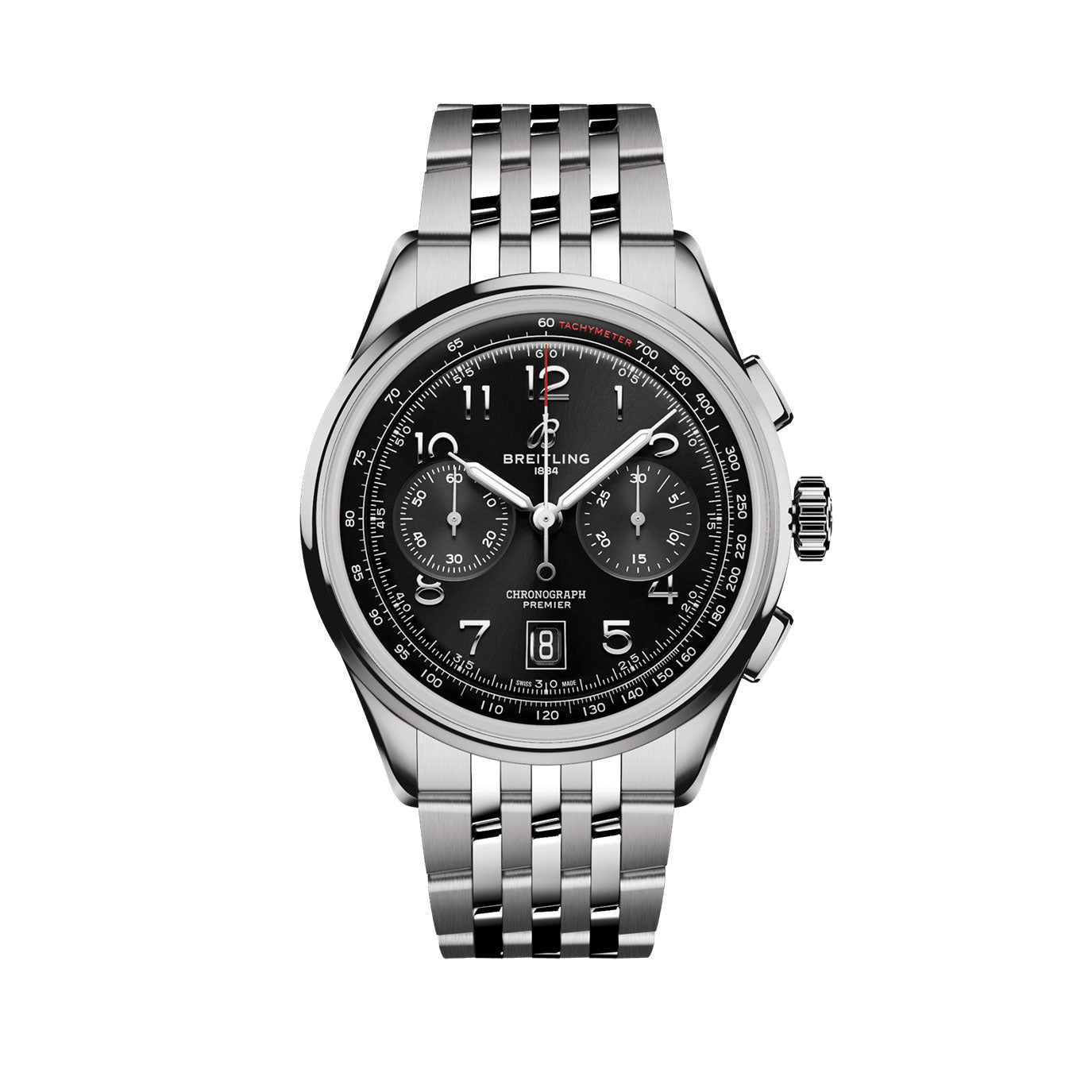 Breitling Premier B01 Chronograph Ref# AB0145221B1A1, box and papers
