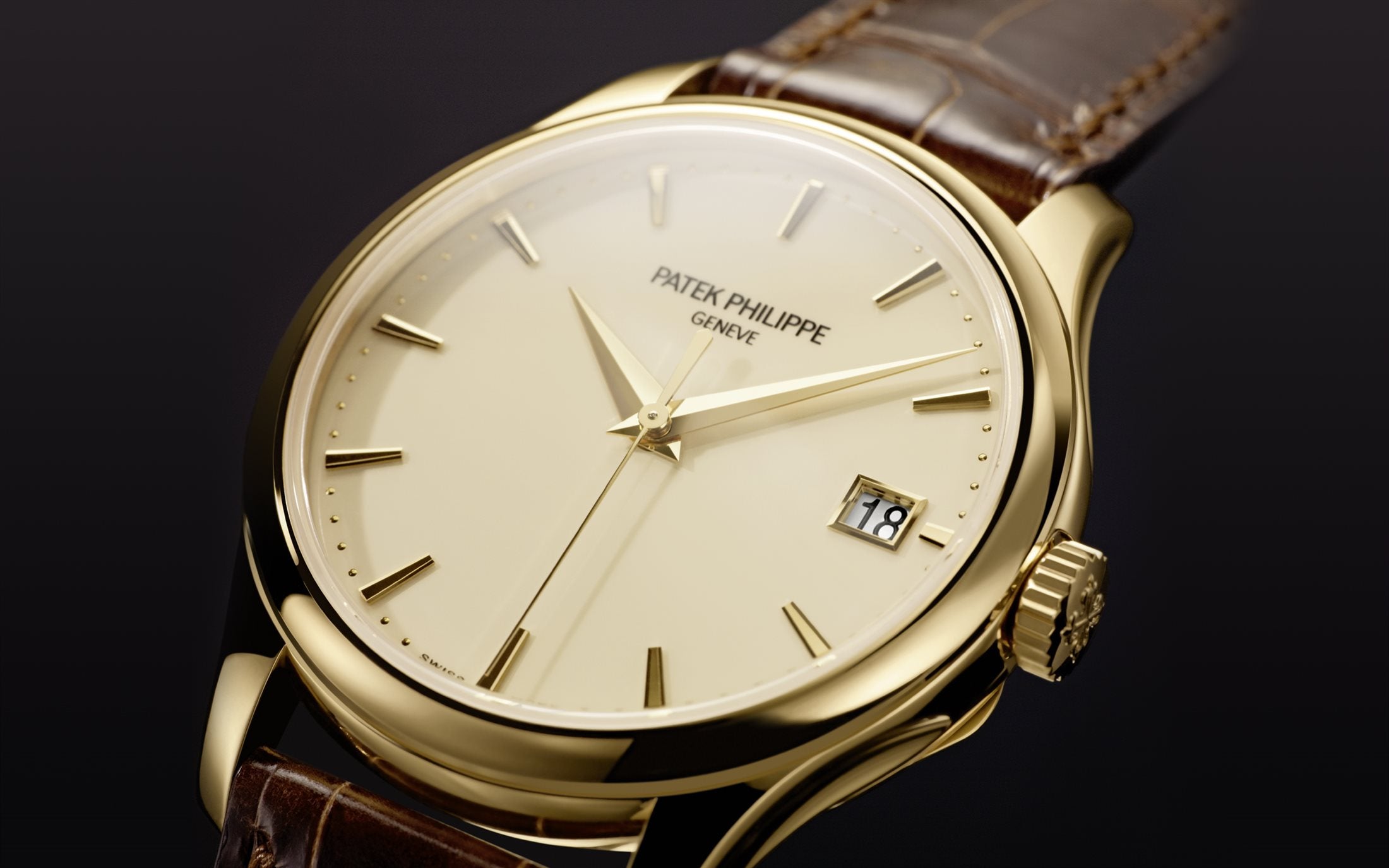 Patek Philippe Calatrava, 18k Yellow Gold, 39mm, Ref# 5227J-001 - Image 4