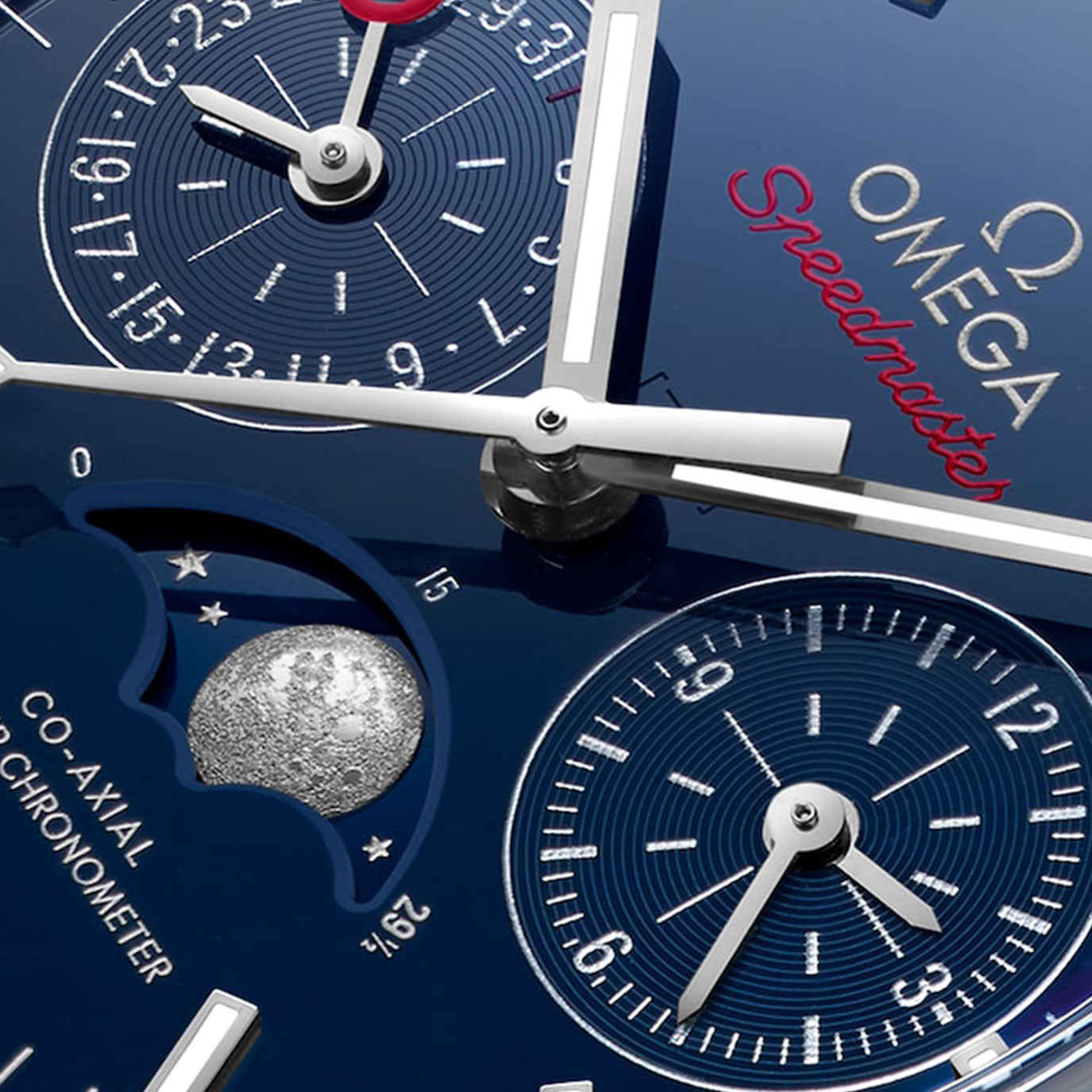 Omega New 2024, Speedmaster Moonphase, 304.93.44.52.03.002, box and papers - Image 6