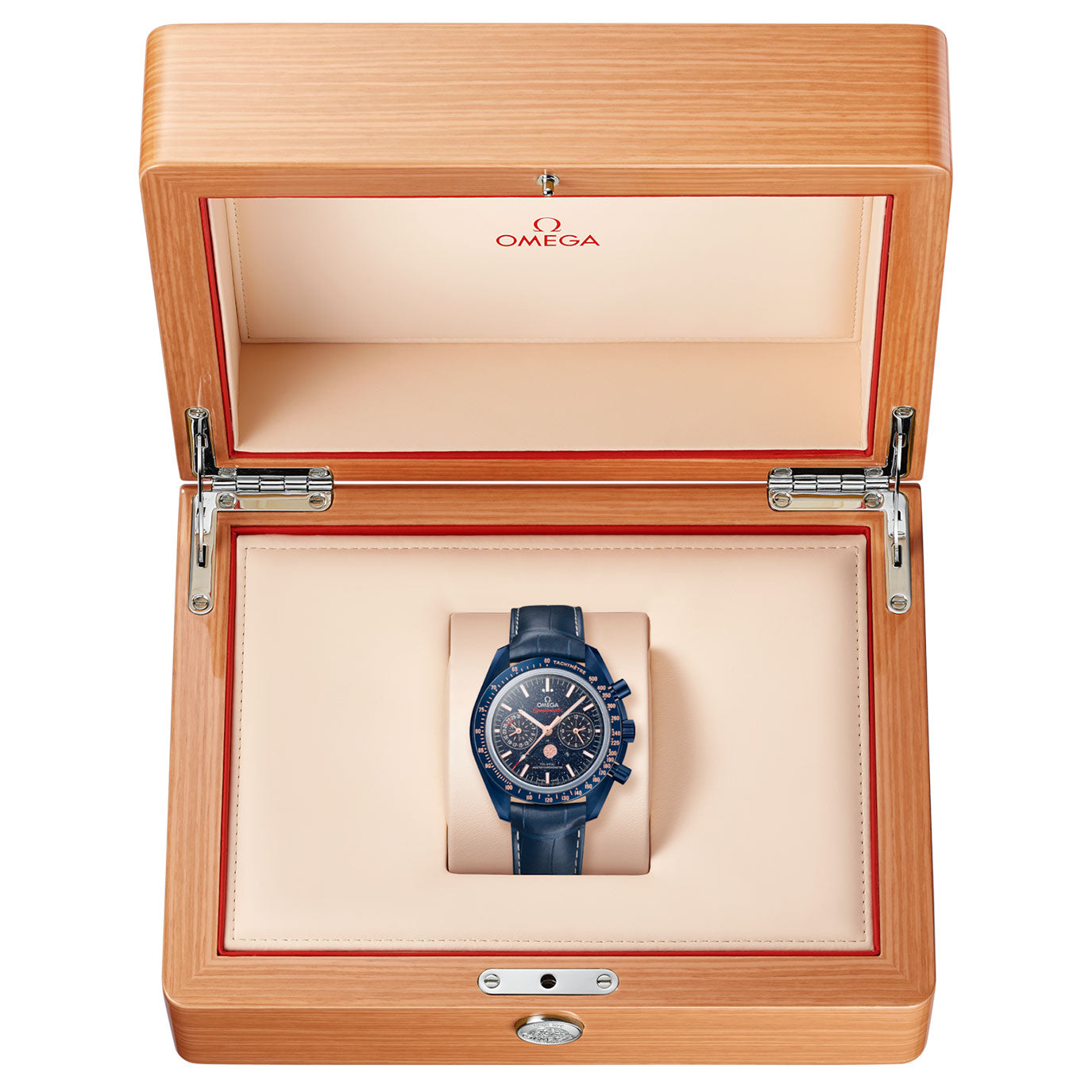 Omega New 2024, Speedmaster Moonphase, 304.93.44.52.03.002, box and papers - Image 7