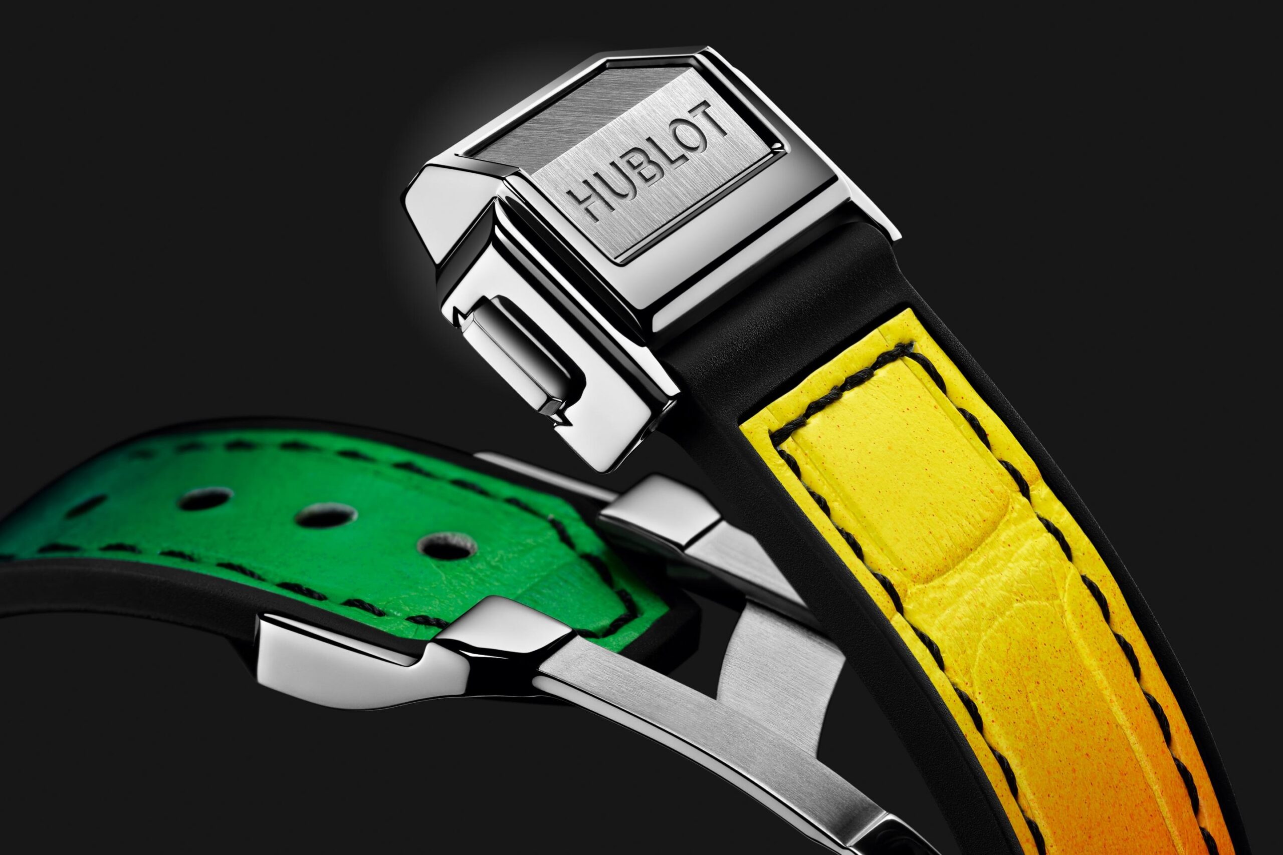 Hublot Big Bang ONE CLICK STEEL RAINBOW Ref# 485.SX.9900.LR.0999 - Image 4