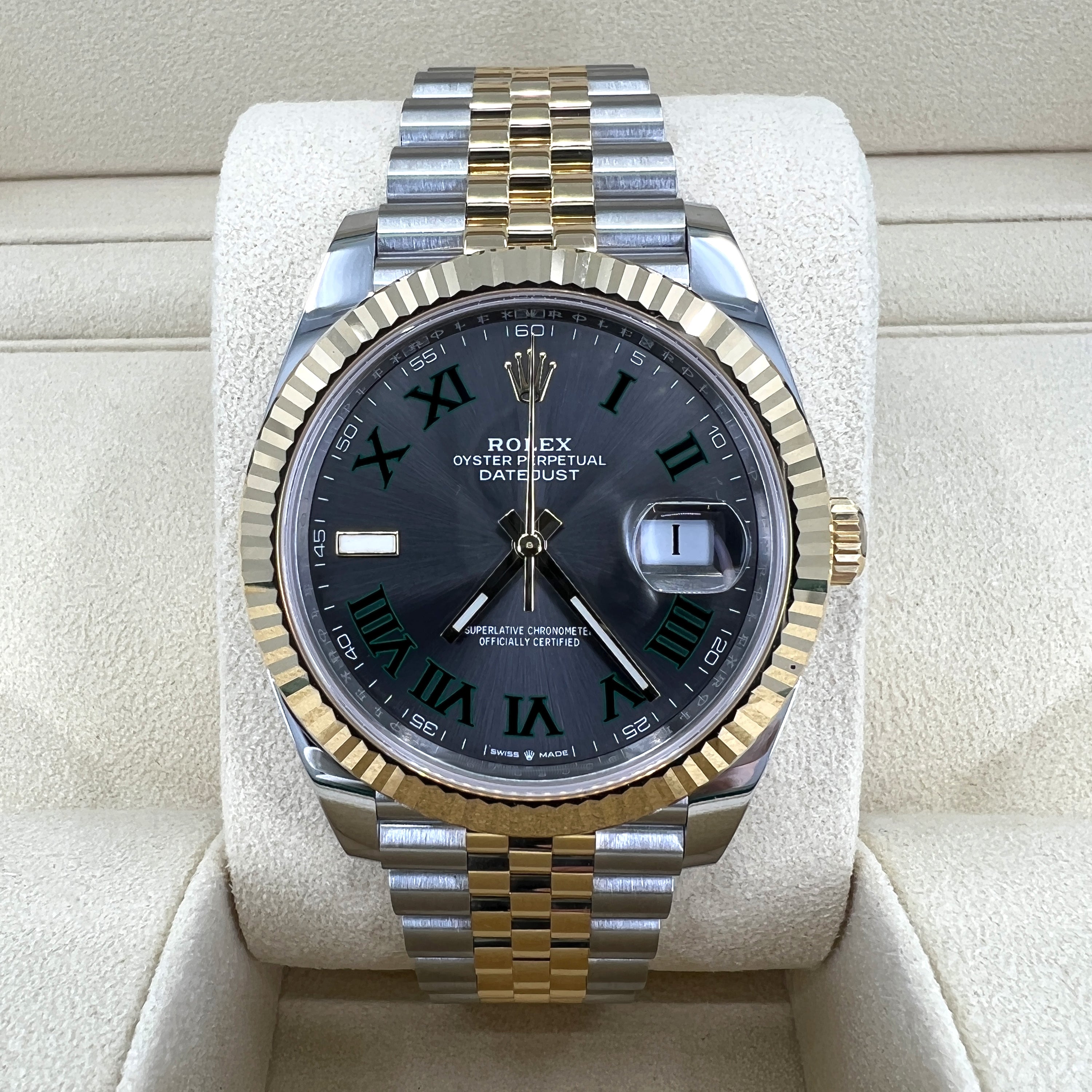 Rolex Datejust 41, 18k Yellow Gold and Stainless Steel, 41mm, Ref# 126333-0020