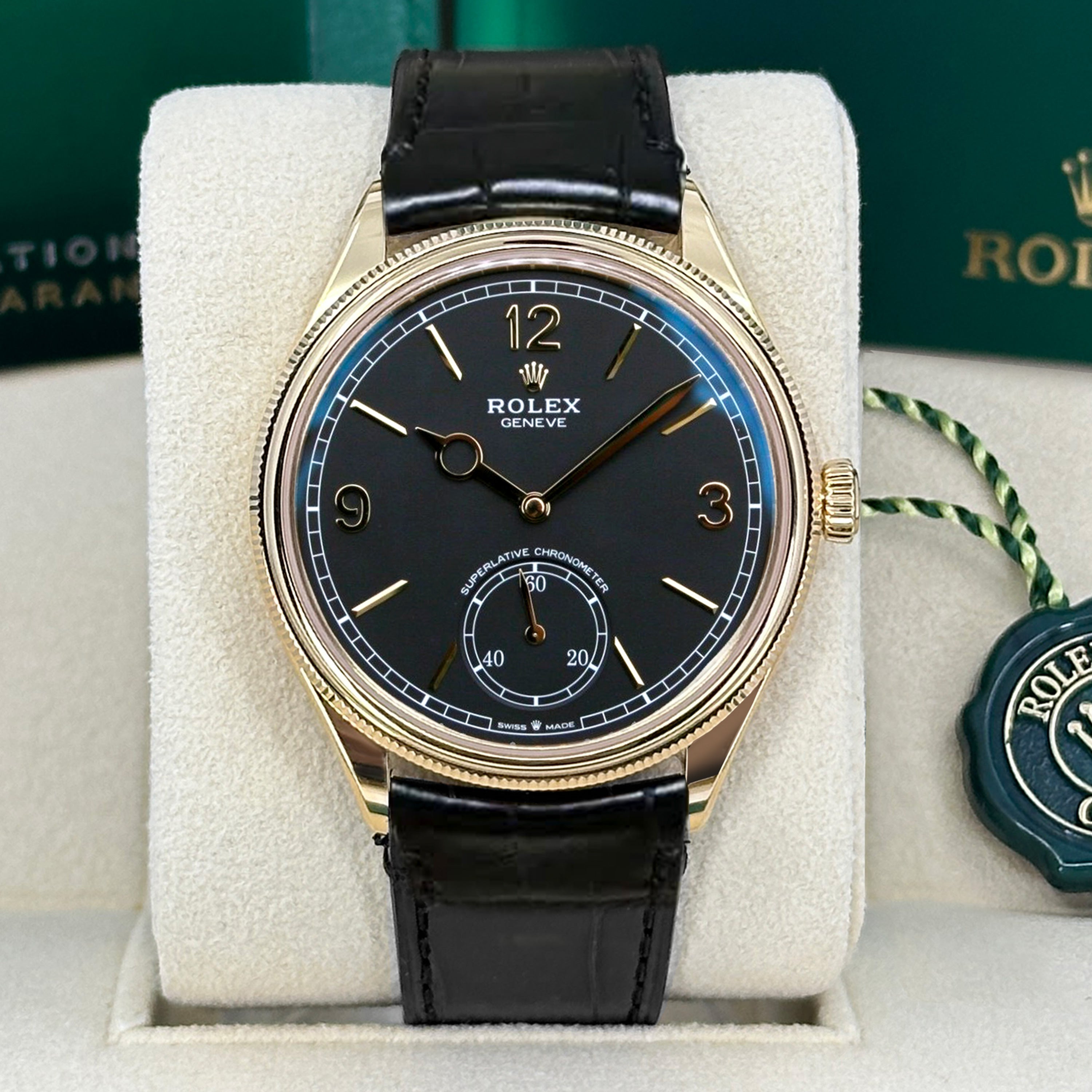 Rolex Perpetual 1908, 39mm, 18k Yellow Gold, Ref# 52508-0002