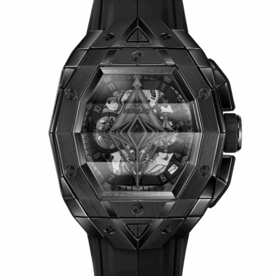Hublot, Spirit of Big Bang Sang Bleu All Black, Ceramic, 42mm, Limited Edition, Ref# 648.CX.0114.RX.MXM23