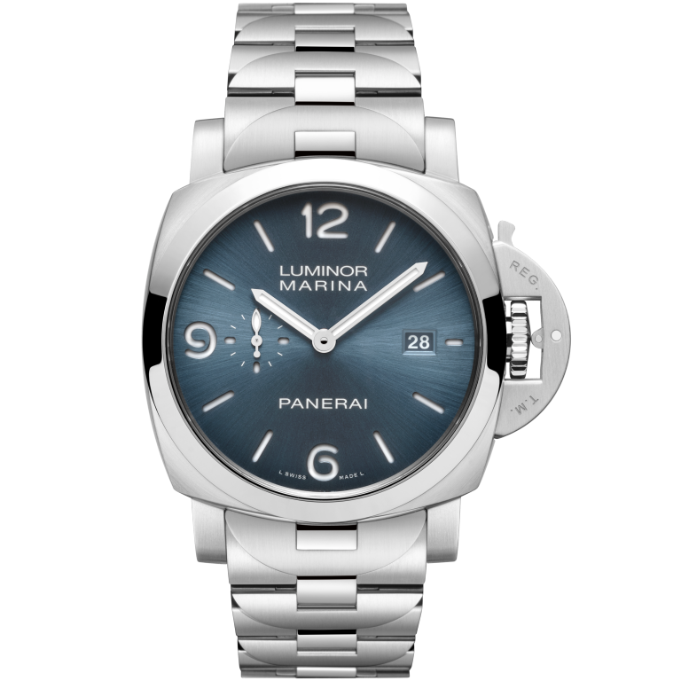 Unworn, Panerai Luminor Marina, 44mm, Stainless Steel, Ref# PAM03323, box and papers