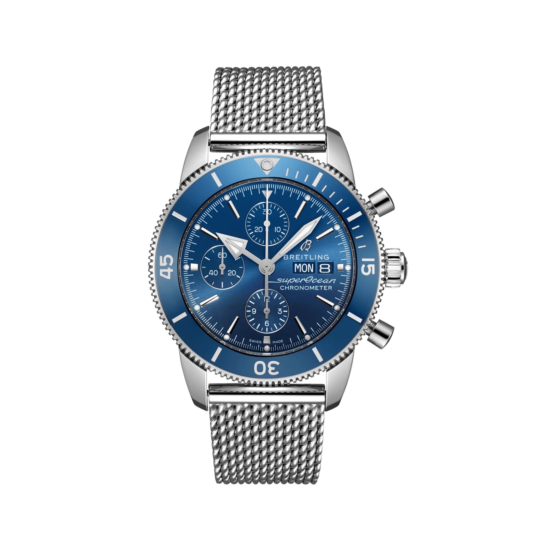 Breitling Superocean Heritage II Chronograph Automatic 44, Ref# A13313161C1A1, box and papers