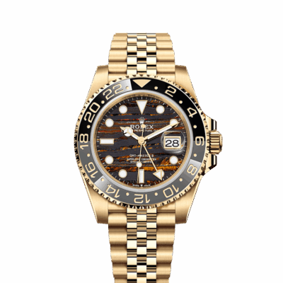 Unworn 2025, Rolex GMT-Master II, 18k Yellow Gold, 40mm, Ref# 126718grnr-0002, box & papers