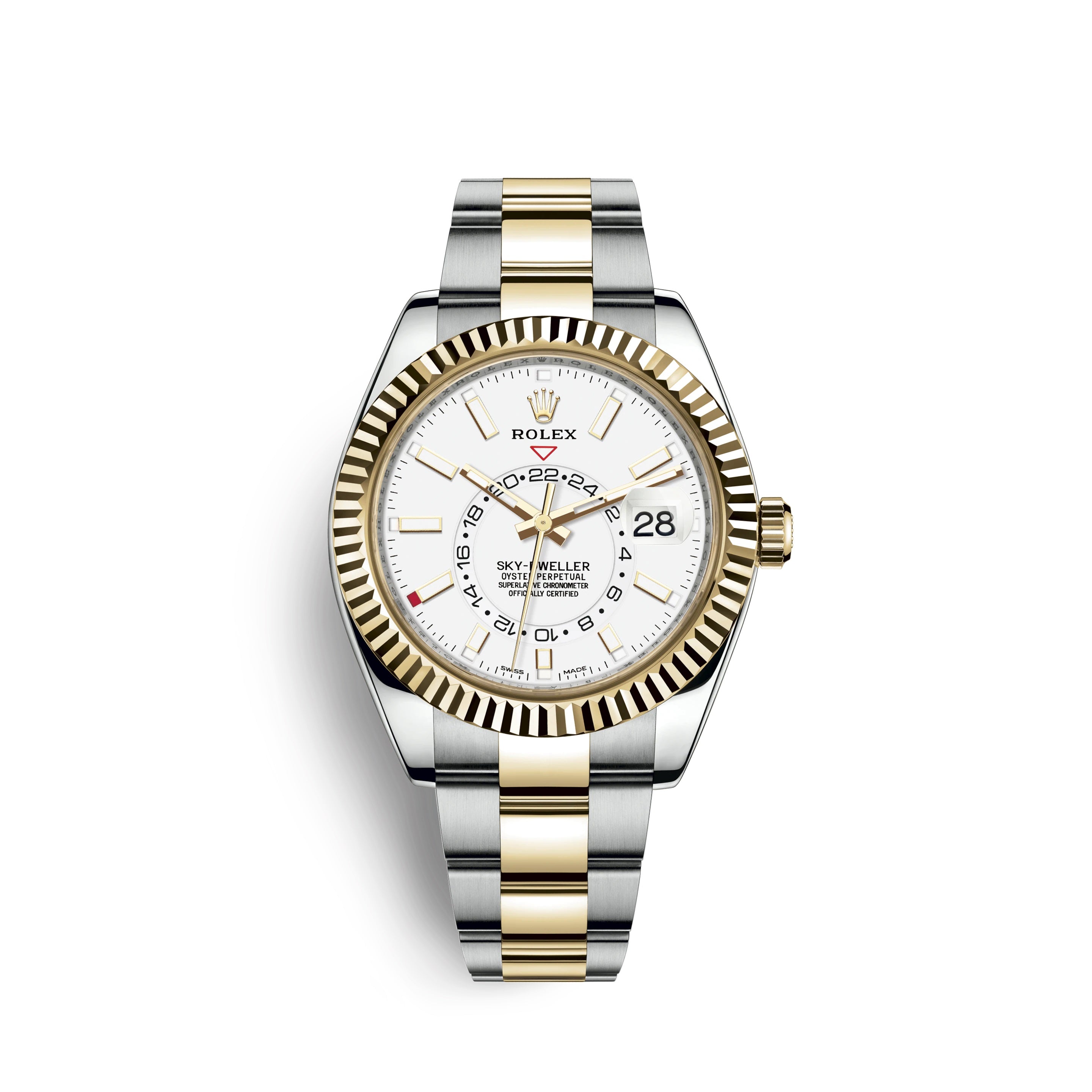 Rolex Sky-Dweller 42mm, Oystersteel and 18k Yellow Gold, Ref# 326933-0009