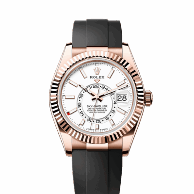 Rolex Sky-Dweller, 42mm, 18k Everose Gold, Ref# 336235-0003