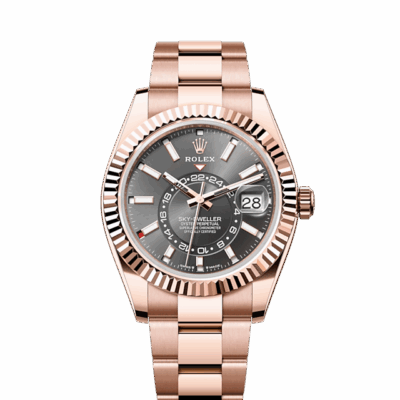Rolex Sky-Dweller, 42mm, 18k Everose Gold, Ref# 336935-0004