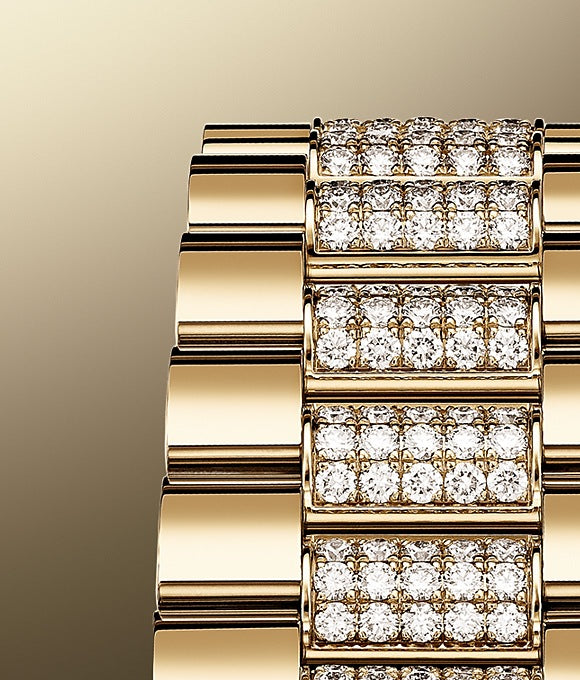 Rolex Day-Date 36 Yellow gold Ref# 128348RBR-0031 - Image 3