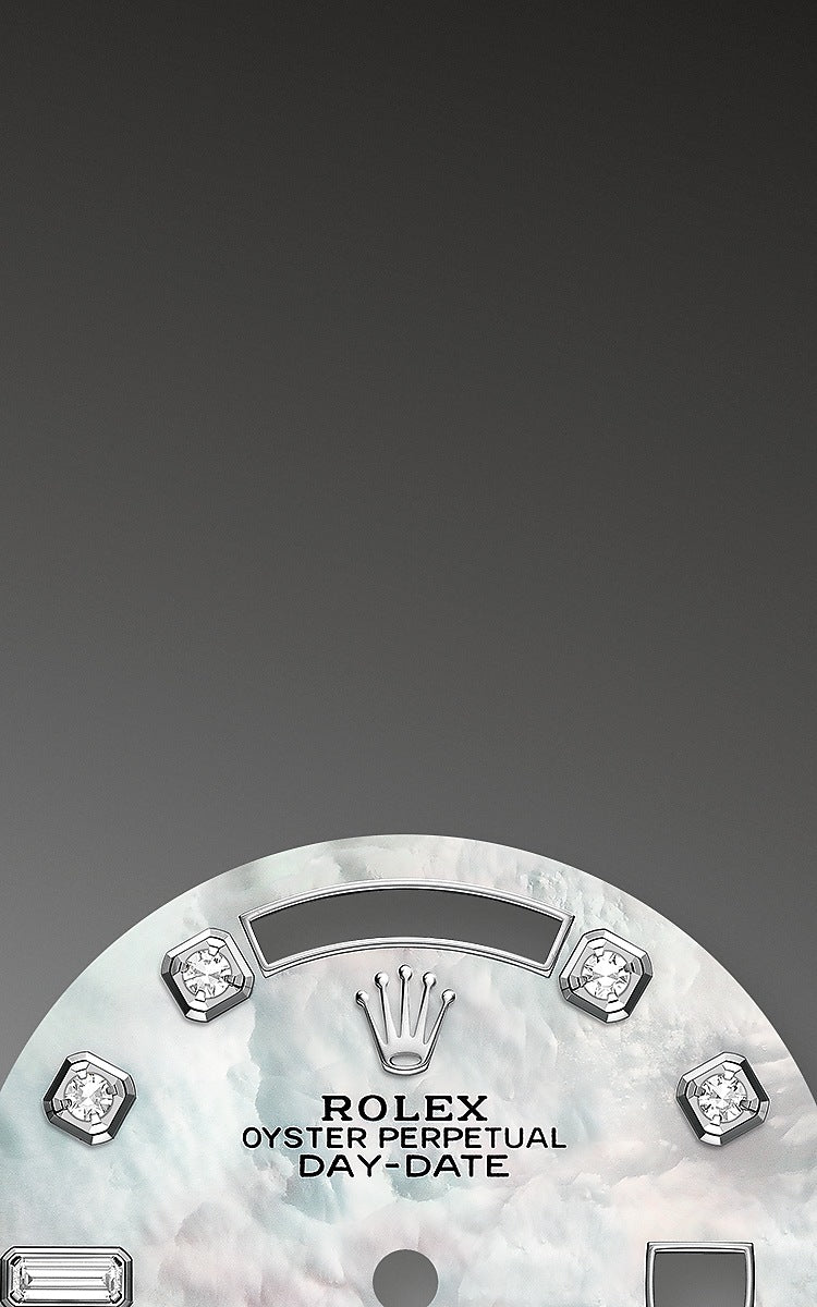 Rolex Day-Date 36 White gold Ref# 128349RBR-0014 - Image 2