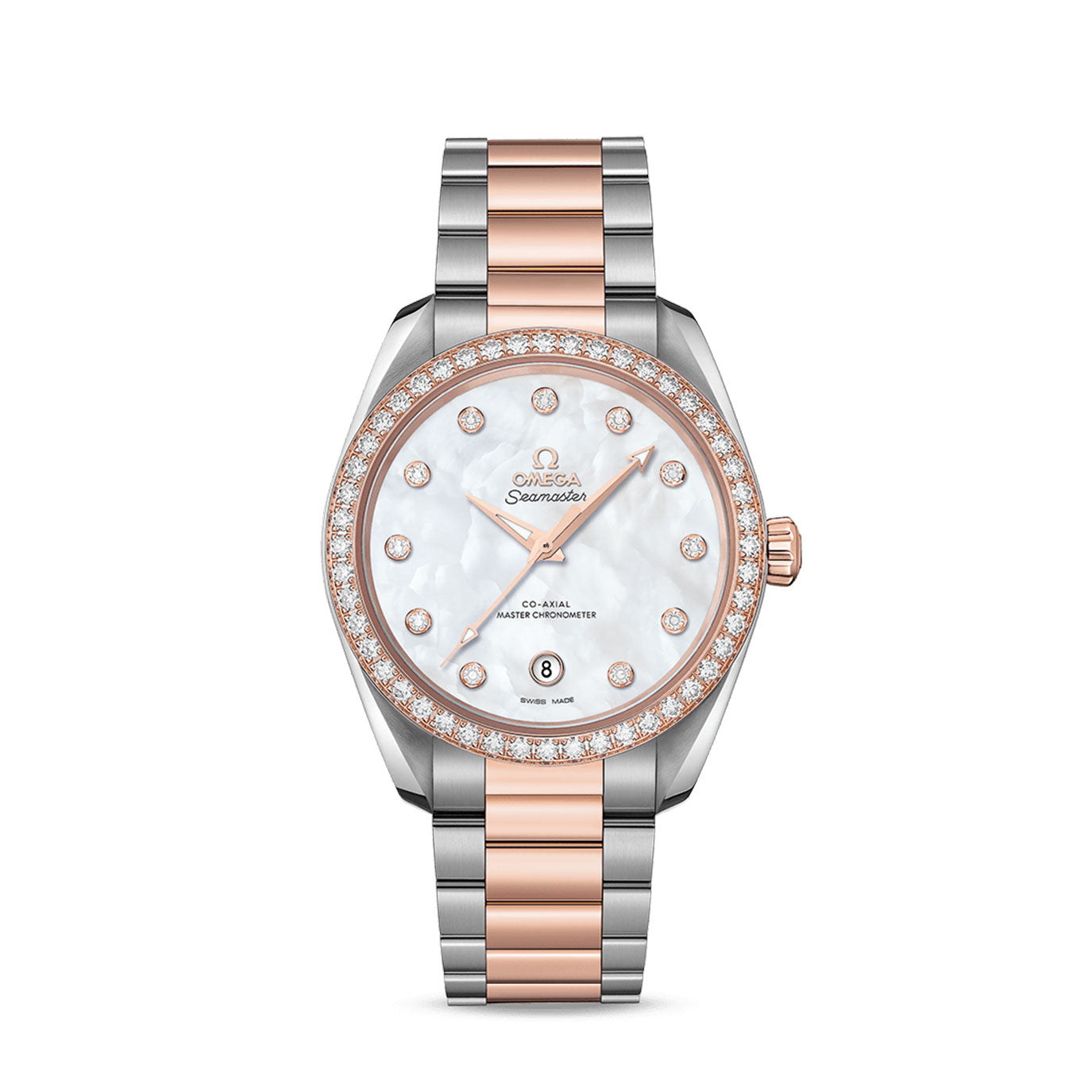 Omega Seamaster AQUA TERRA 150M CO‑AXIAL MASTER CHRONOMETER LADIES' Ref# 220.25.38.20.55.001