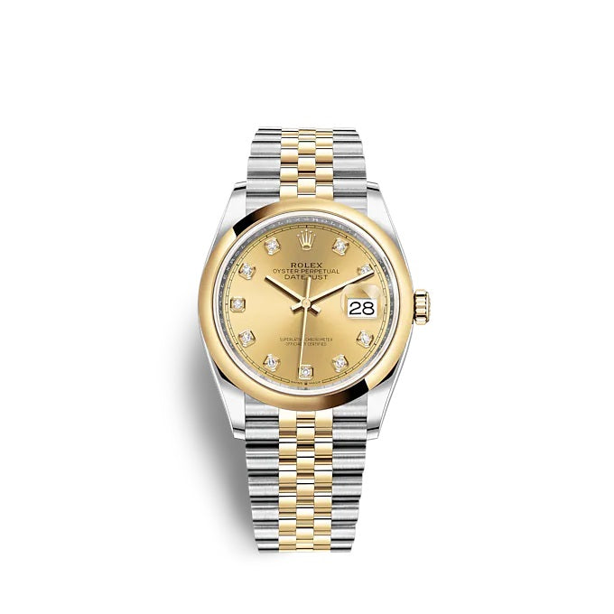 Rolex Datejust 36 Oystersteel and yellow gold Ref# 126203-0017