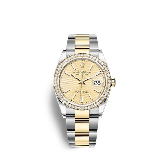 Rolex Datejust 36 Oystersteel and yellow gold Ref# 126283RBR-0026