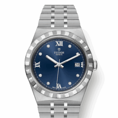 Tudor Royal, Stainless Steel and Diamond-set, 38mm, Ref# M28500-0006