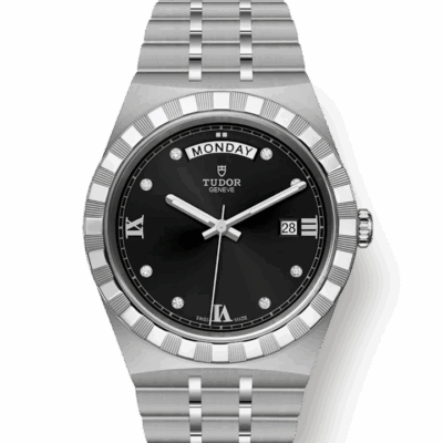 Tudor Royal, Stainless Steel and Diamond-set, 41mm, Ref# M28600-0004