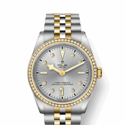 Tudor Black Bay 36 S&G, 316L Stainless Steel, 18k Yellow Gold and Diamonds, Ref# M79653-0006