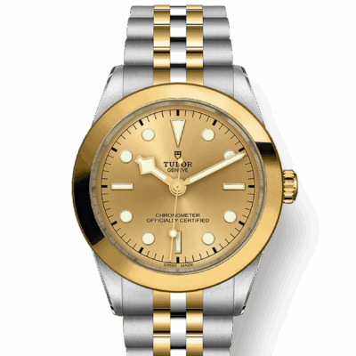 Tudor Black Bay 39 S&G, 316L Stainless Steel and 18k Yellow Gold, Ref# M79663-0005