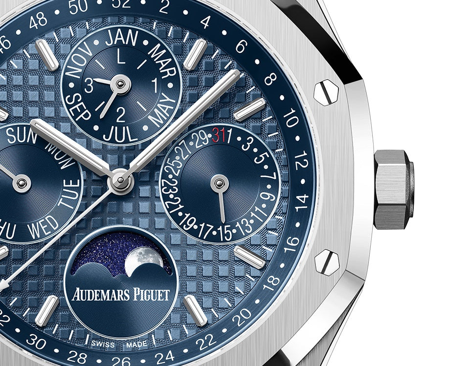 Audemars Piguet Royal Oak PERPETUAL CALENDAR Ref# 26574ST.OO.1220ST.03 - Image 3