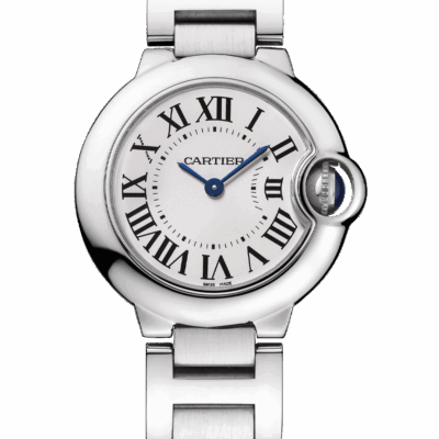 Unworn Cartier Ballon Bleu de Cartier, Stainless Steel, 28mm, Ref# WSBB0067, box and papers